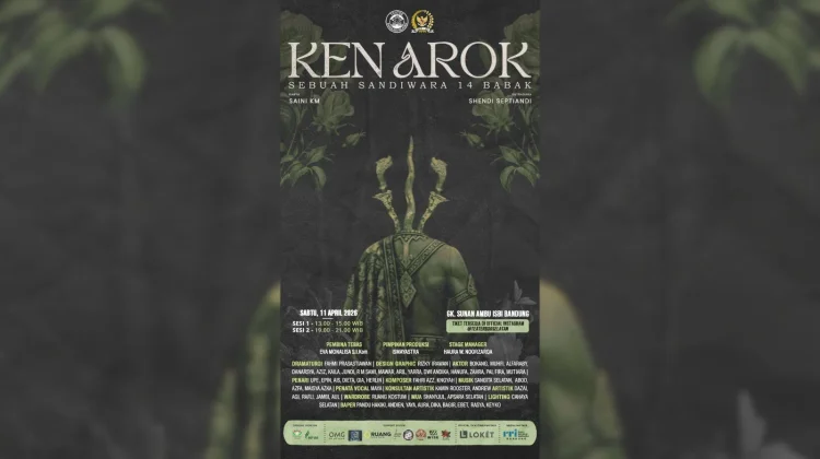 Teater Musikal Ken Arok Sukses Pukau Bandung
