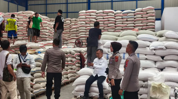 Ketahanan Pangan, Polres Garut  Lakukan Penyerapan Hasil Panen Jagung Petani