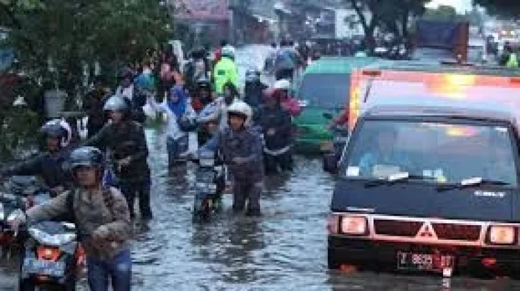 Cuaca Ekstrim,Tujuh Kecamatan Kabupaten Bandung Terendam Air