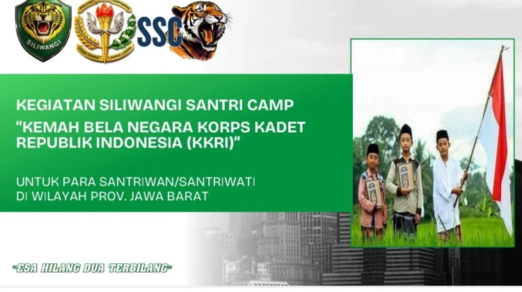 Kolaborasi Kodam lll/Siliwangi dan IKAL 62 Gelar Santri Camp 2026