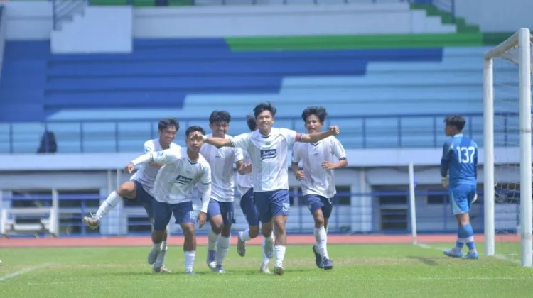 Persib U18 Amankan Posisi Puncak Klasemen, usai Bungkam Persis Solo U18 2-1