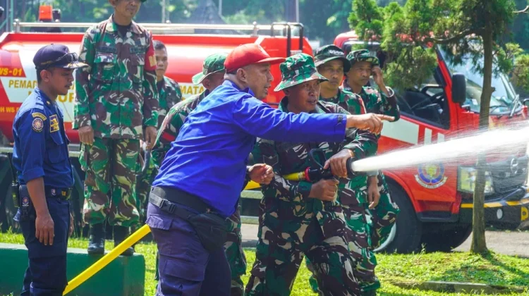 Perkuat Kesiapsiagaan Bencana, Kodim Subang Gelar LDS Bagi Operator Damkar