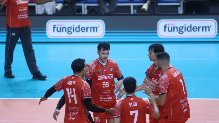 Samator Menang dari Garuda Jaya di Leg Pertama Perebutan Peringkat Ketiga