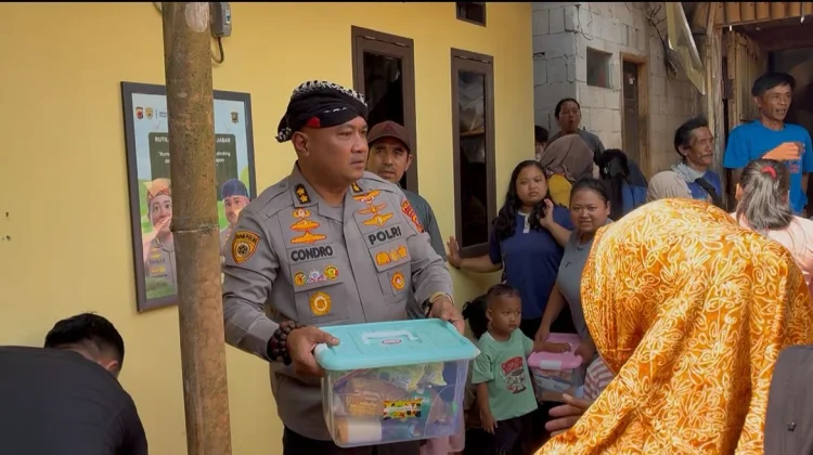 Polda Jabar Bantu Poktan dan Warga Rutilahu di Bandung, Dukungan Ketahanan Pangan