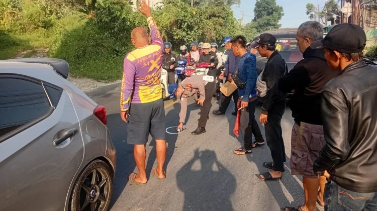 Rem Blong, Truk Tangki Tabrak Pengendara Motor di Padalarang, Satu Tewas