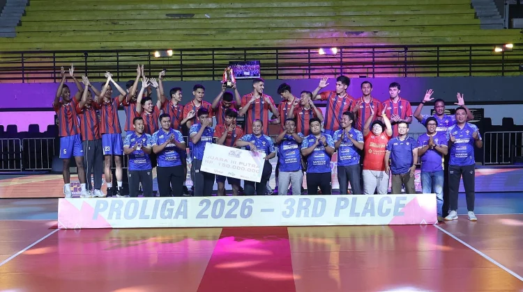 Surabaya Samator Raih Peringkat Ketiga Proliga 2026