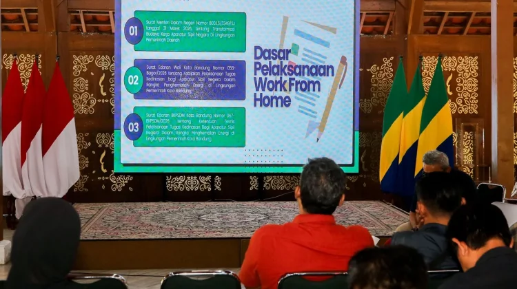Pemkot Bandung Optimalkan WFH, Efisiensi Operasional dan Disiplin ASN