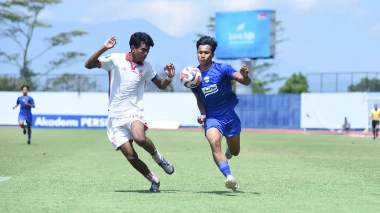 Persib U18 Ditahan Imbang Malut United U18, Tiket Final Belum Aman
