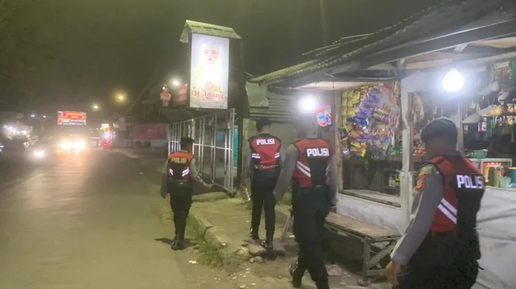 Resahkan Warga Polisi Razia Warung Penjual Miras