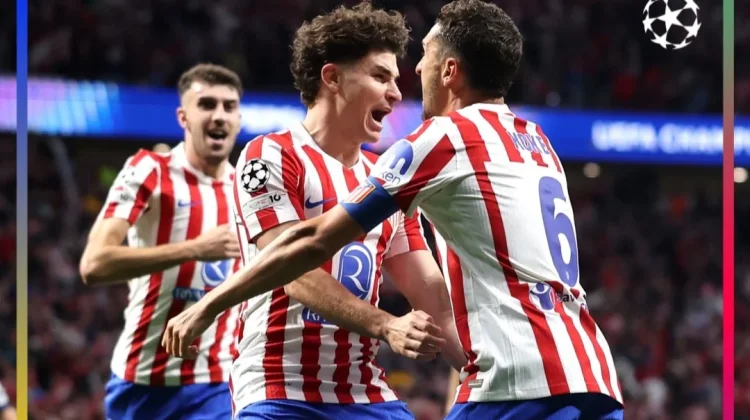Atletico Madrid dan Arsenal Bermain Sama Kuat 1-1