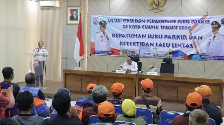 Dishub Cimahi Lengkapi Atribut Juru Parkir, Gandeng TNI-Polri untuk Keamanan