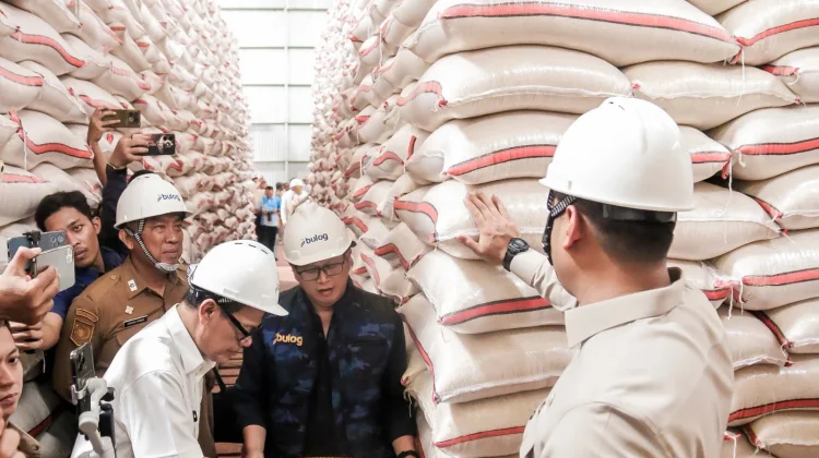 Stok Beras Capai 33 ribu ton, Bulog Ciamis : Stok Beras Priangan Timur Aman