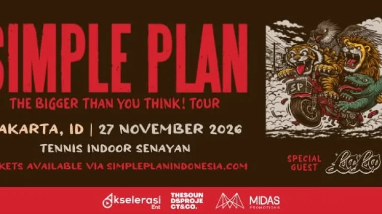 Segini, Harga Tiket Konser Simple Plan Indonesia 2026