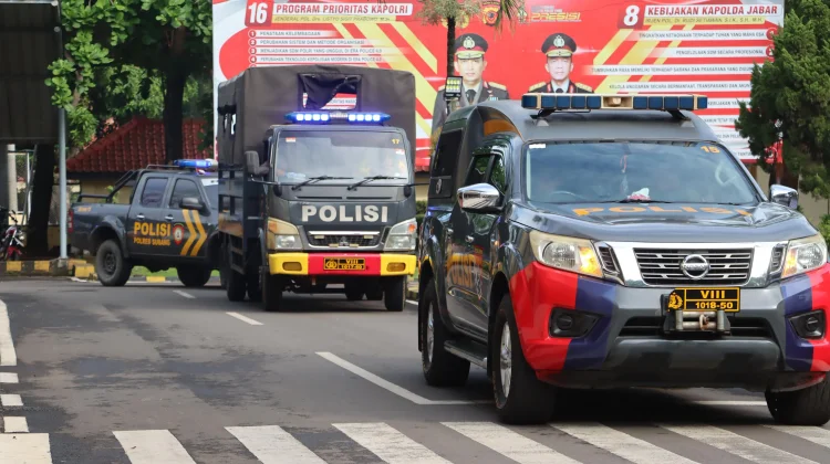 Wujudkan Kondusifitas Kamtibmas, Polres Subang Gelar Patroli