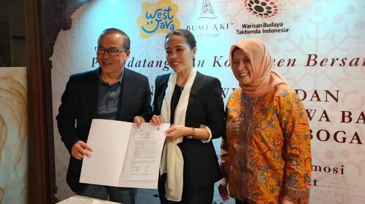 MoU Bumi Aki Heritage dan Disbudpar Jabar Angkat Kuliner Sunda Mendunia