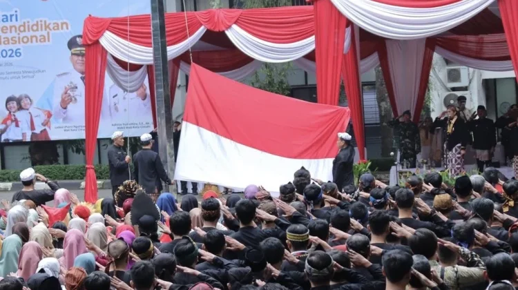 Hardiknas 2026, Pemkot Cimahi Tegaskan Kolaborasi Kunci Pendidikan Bermutu
