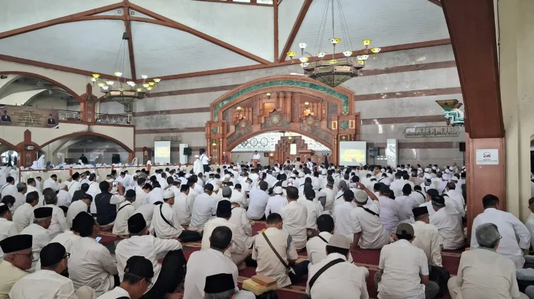 Kemenhaj Larang City Tour Jemaah sebelum Puncak Haji