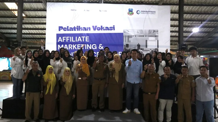 Pelatihan Vokasi Conten Creator, Kadisnaker : Fokus Penguasaan Tehnologi Digital