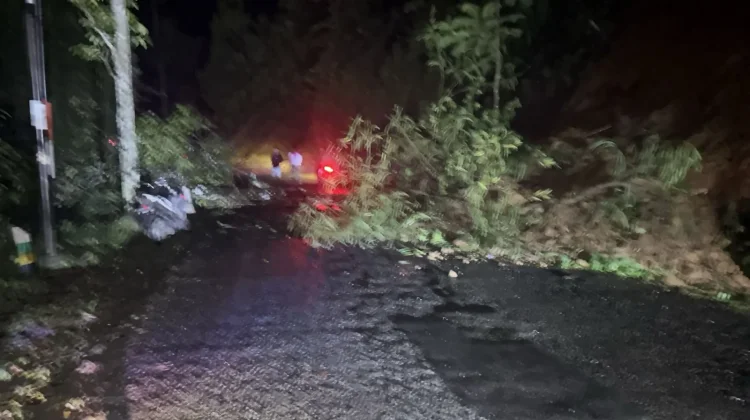 Akses Jalan Pakenjeng-Bungbulang Garut Tertutup Longsor