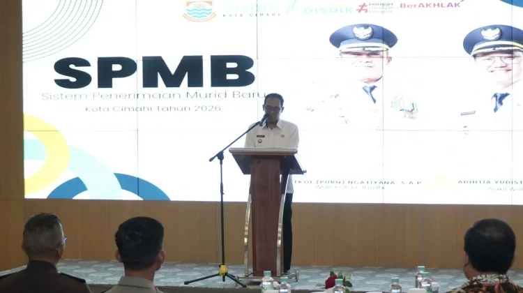 Kick-Off SPMB 2026/2027 Cimahi, Pemkot Tegaskan Sistem Transparan