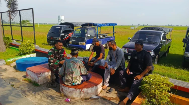 Babinsa Koramil Binong Dukung Persiapan Pembentukan Panitia Qurban sejak Dini