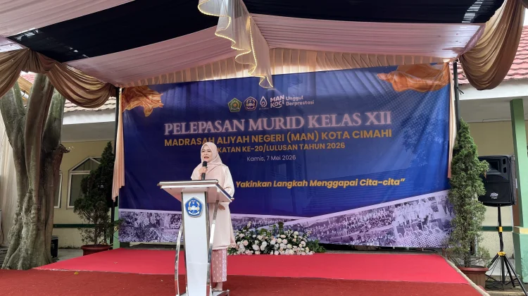 Ratusan Siswa MAN Cimahi Kelas XII Ikuti Pelepasan Kelulusan Angkatan 2026