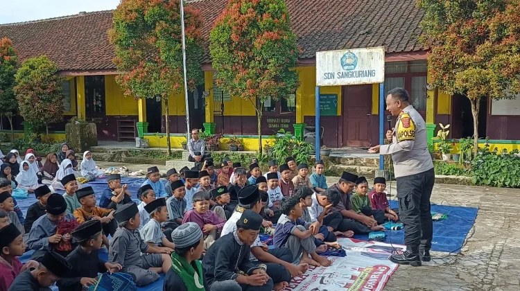 Cegah Perundungan sejak Dini, Polsek Sagalaherang Gelar Sosialisasi dan Edukasi