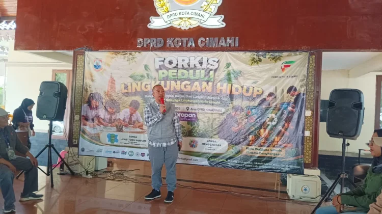 FORKIS Cimahi Ubah Tong Sampah Jadi Media Edukasi Lingkungan