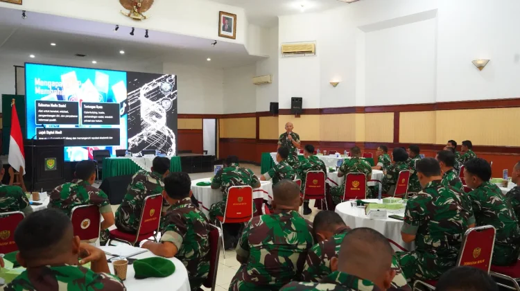 Kapendam III/Siliwangi Dorong Personel Adaptif dalam Perkembangan Media Digital