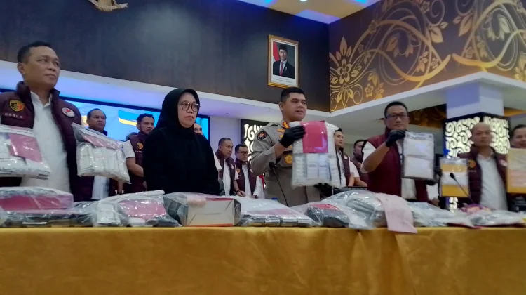Polda Jabar Amankan Enam Kilogram Sabu Asal Laos