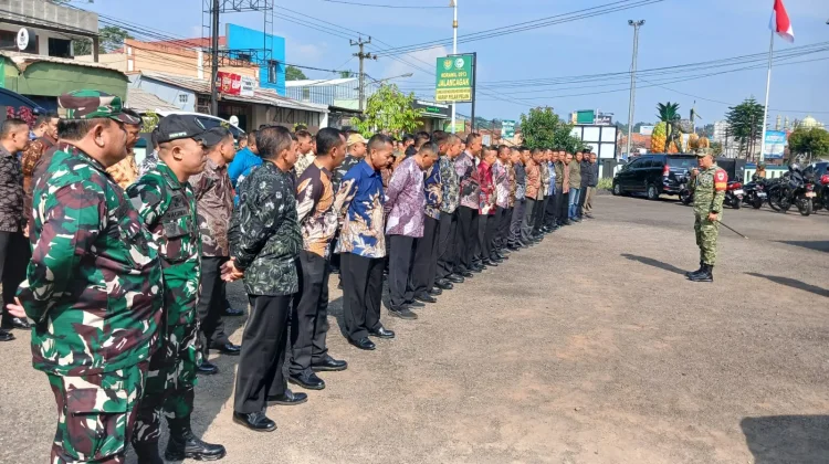 Kunjungan Wapres ke The Ranch Ciater, Kodim 0605/Subang Turunkan 90 Personil