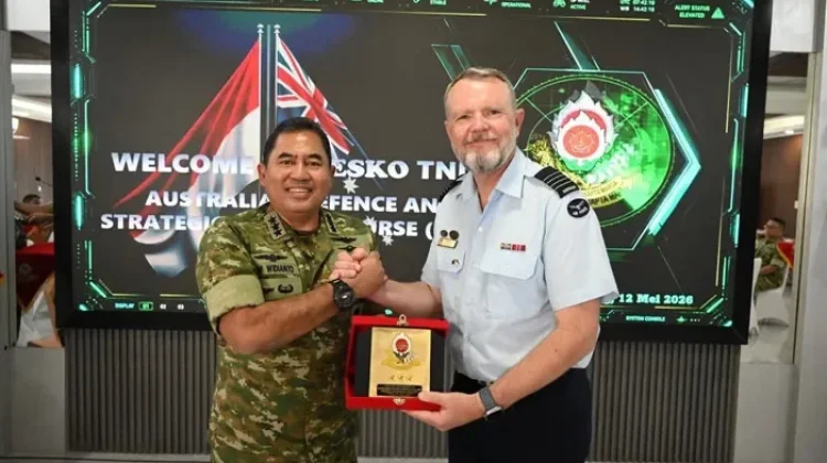 Sesko TNI dan Delegasi Australia Perkuat Kerja Sama Pendidikan Militer Strategis