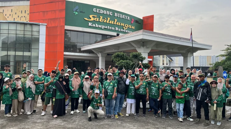 Fun Walk LDII di Kabupaten Bandung Berlangsung Sangat Meriah