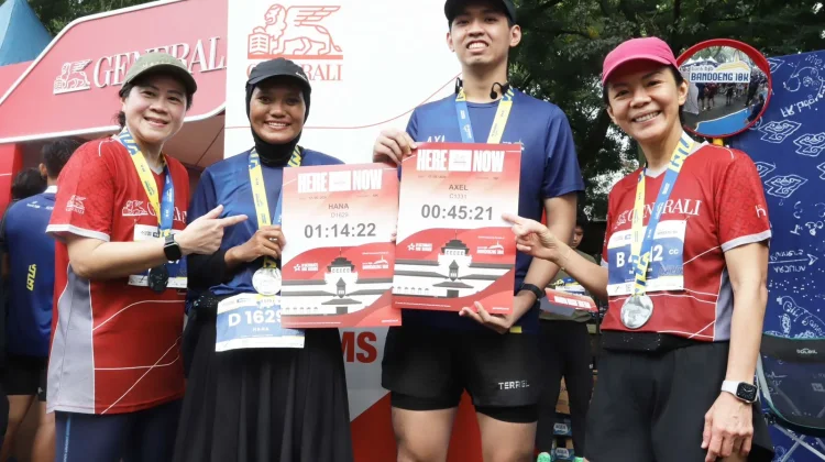 Generali Indonesia Proteksi 4.000 Pelari bjb Bandoeng 10K, Dorong Gaya Hidup Sehat