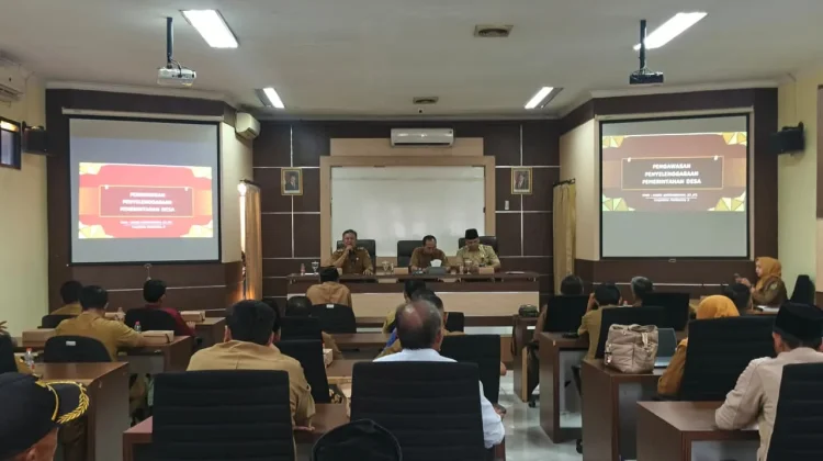 Tekan Penyimpangan Tata Kelola Desa, Inspektorat Perkuat Sinergi Kades dan BPD