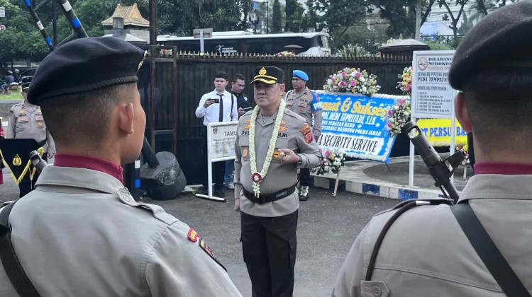 Dipimpin Kapolda Jabar, Kapolrestabes Bandung  Baru Resmi Dilantik