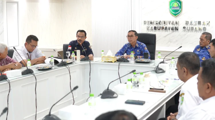 Sekda Subang Bahas Percepatan Program 'Upland'