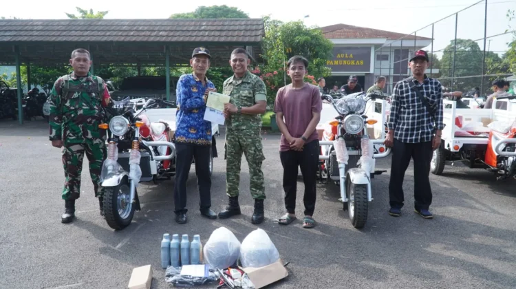 Ini Pesan Pasi Ter Kodim 0605/Subang saat Penyerahan Cator Kepada Pengurus KDKMP