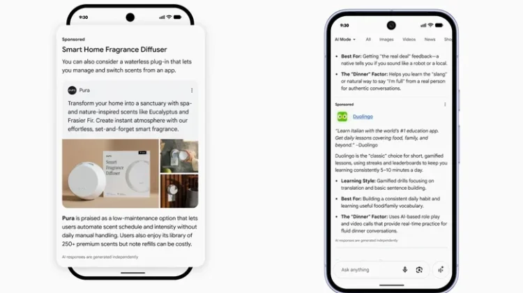 Google Mulai Hadirkan Iklan AI di Hasil Pencarian