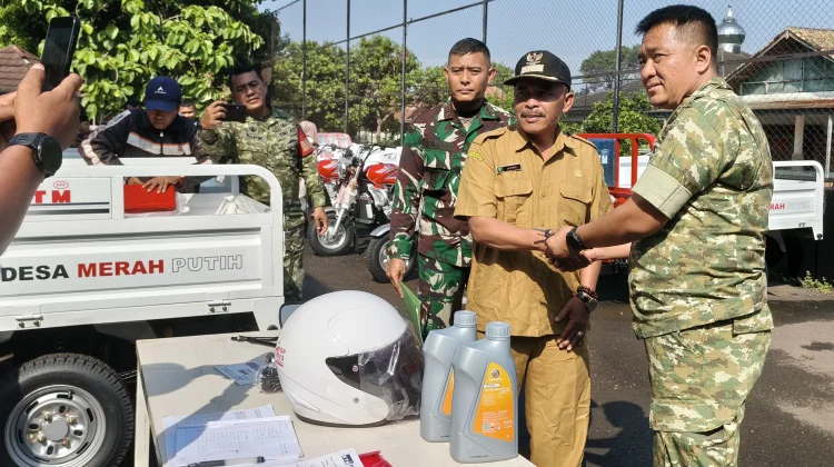 Pesan Dandim Subang Kepada Pengurus KDKMP Penerima Manfaat Cator Dari Presiden
