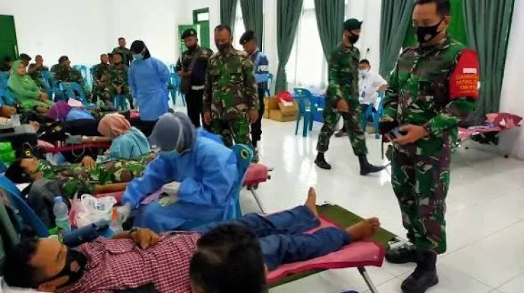 Bakti Sosial, PMI Kabupaten Bandung Gelar Donor Darah