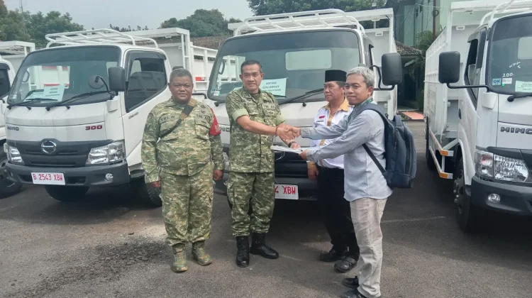 Kodim 0605/Subang Salurkan Kendaraan Inventaris Truk untuk  KDKMP