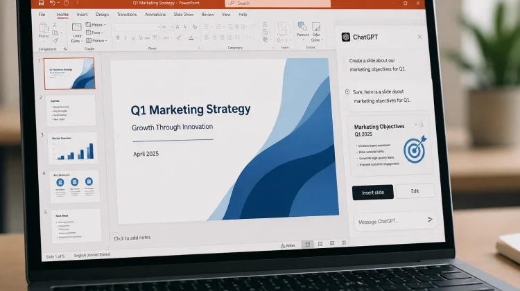 ChatGPT Kini Bisa Bantu Buat Presentasi di Aplikasi PowerPoint
