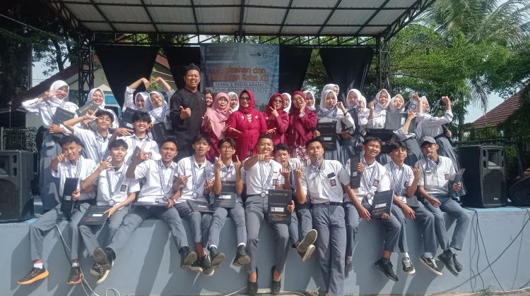 Sederhana namun Khidmat, SMAN 1 Padalarang Lepas 415 Siswa Kelas 12