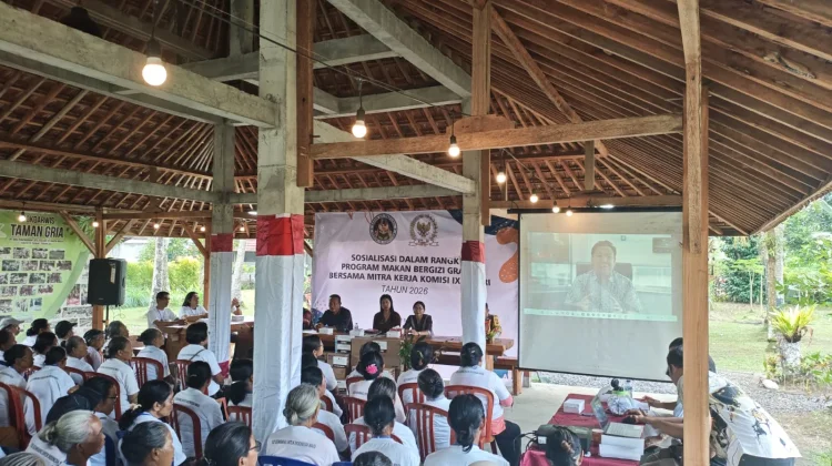 Sosialisasi Program MBG  Charles Honoris Tekankan Penting Edukasi Gizi Nasionl
