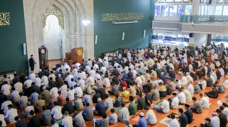 Pelaksanaan Salat Iduladha Tingkat Kota dipusatkan di Masjid Al-Ukhuwah