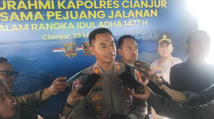 Polres Cianjur Gulirkan Program Polantas Menyapa