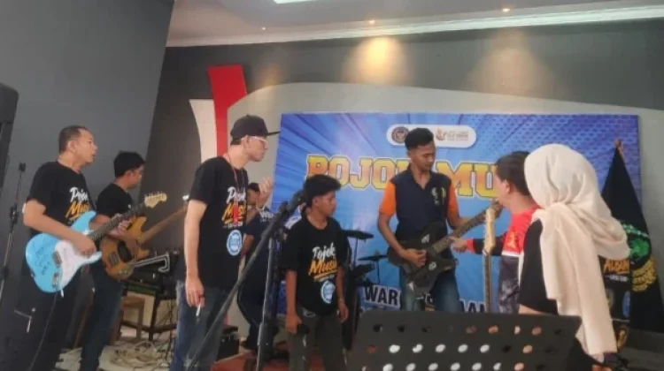 Wan Jokers Band Hadiri Live Pojok Musik Lapas Ciamis, Dukung Warga Binaan Berkarya