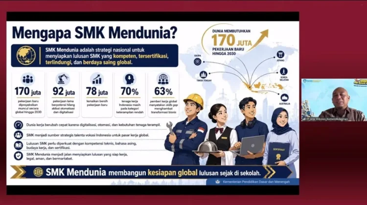 Program SMK 3+1 Disiapkan Jawab Tantangan Kerja Global