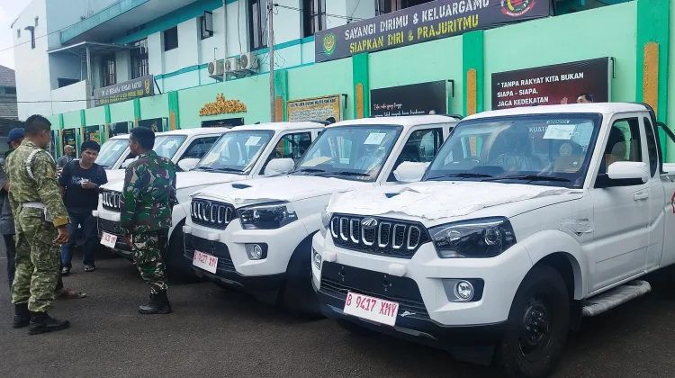 Kendaraan Operasional KDMP Mulai Didistribusikan di Tasikmalaya